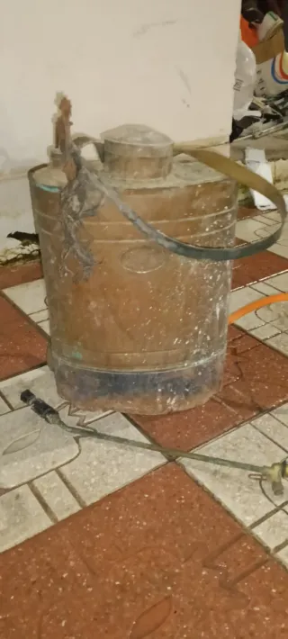 Mochila sulfatar latón