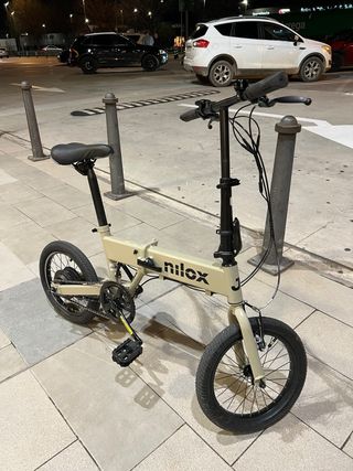 Bicicleta Eléctrica Nilox J2 Beige 2026