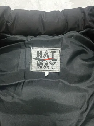 Plumas Nat Way Mujer Talla M Negro y Blanco Roto