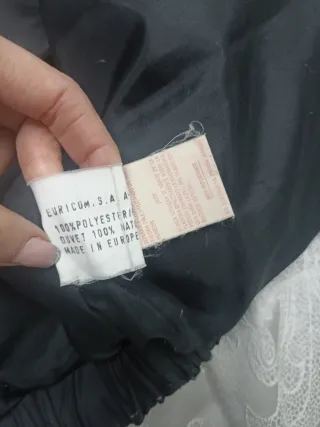 Plumas Nat Way Mujer Talla M Negro y Blanco Roto