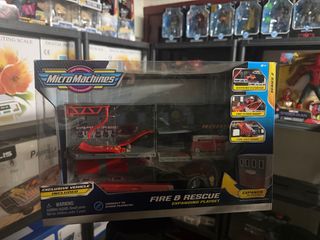 Micro Machines Fire & Rescue Playset
