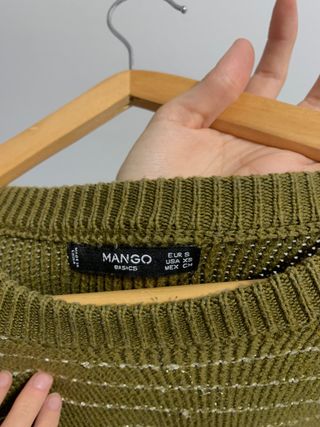 Jersey Mango Verde Rayas Talla Única