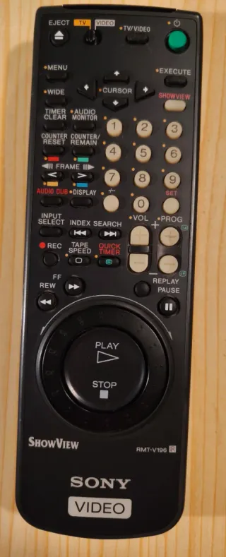 Mando Sony RMT-V196 TV/Vídeo