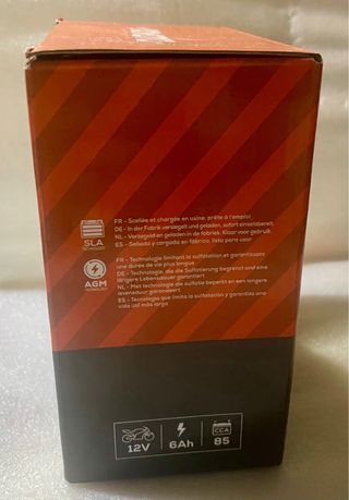 Batería Moto Exide ETZ-7-BS 12V 6Ah de segundamano