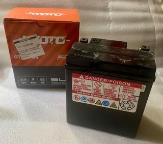 Batería Moto Exide ETZ-7-BS 12V 6Ah de segundamano