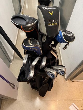ZURDO Set completo Callaway hierros maderas put