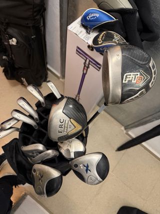 ZURDO Set completo Callaway hierros maderas put