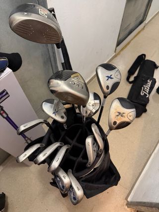 ZURDO Set completo Callaway hierros maderas put