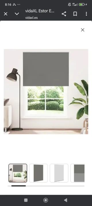 2 Tende opache grigie