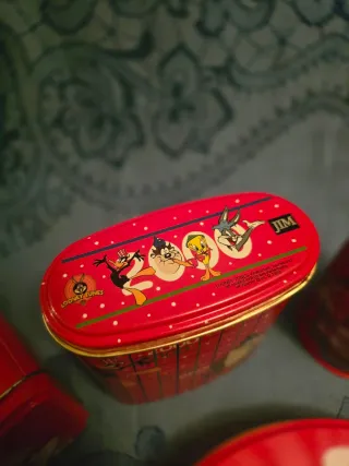 Set Cajas Metálicas Looney Toons