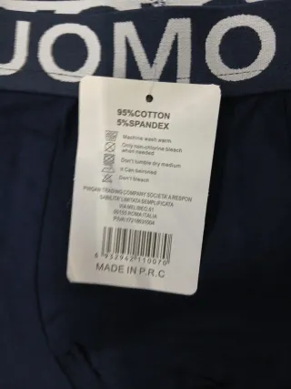 Pack 10 Boxer UOMO Talla L