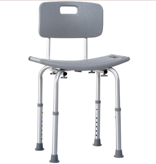 Silla de ducha HOMCOM gris