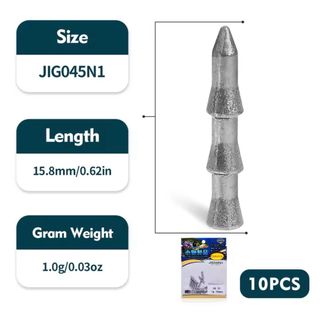 Plomos Pesca black bass 1.0g