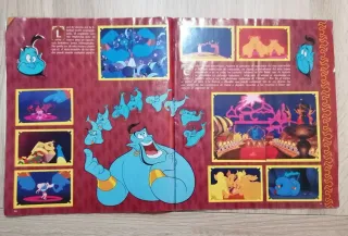 Álbum Cromos Aladdin Panini Años 90