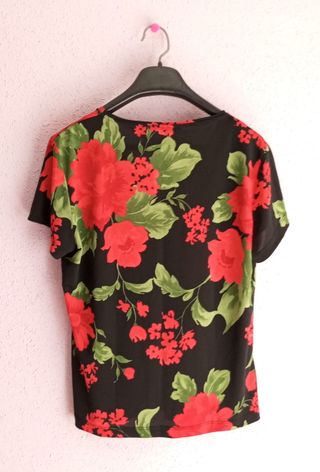 2 Blusas florales estampadas XXXL/46