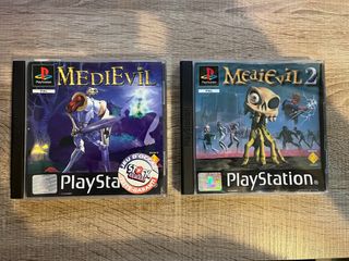 Lote MediEvil 1 y 2 PS1 PAL FR