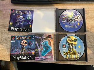 Lote MediEvil 1 y 2 PS1 PAL FR