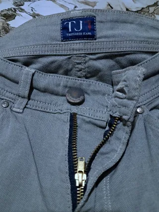 Pantaloni Trussardi Jeans Vintage Grigio Tg 46