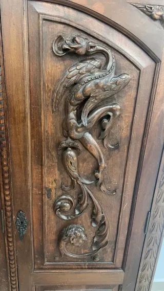 Conjunto Despacho Antiguo - Estilo Renacentista