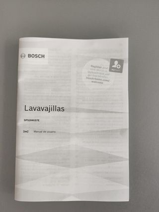 Lavavajillas Bosch Serie 2