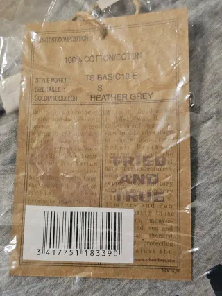 T-shirt SCHOTT NYC Grigio S Nuova