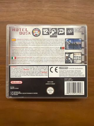 Hotel Dusk Room 215 Nintendo DS