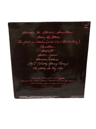 Michael Jackson Thriller Vinilo LP