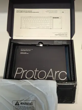 Tastiera Pieghevole ProtoArc XK01 TP con Touchpad