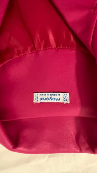 Cazadora polipiel niña Mayoral