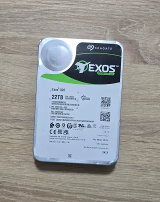 Seagate EXOS X22 22TB SATA 3.5 Pulgadas 7200RPM 6G