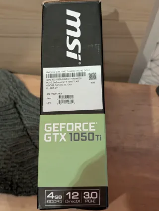 Placa Gráfica MSI GeForce GTX 1050 Ti Aero ITX