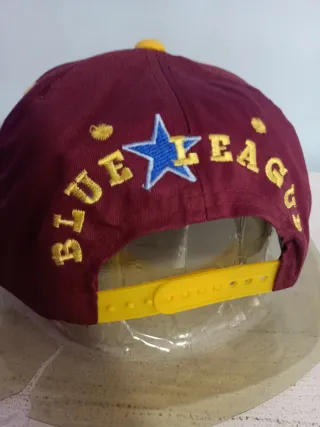 Gorra American League Morada y Amarilla