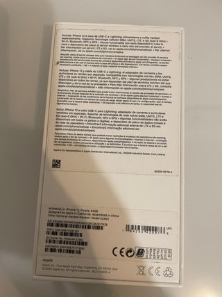 iPhone 12 color lilla