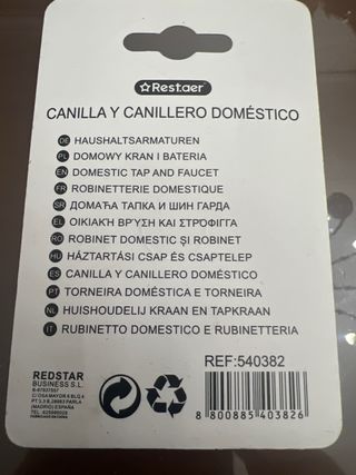 Canilla e canillero per macchina da cucire