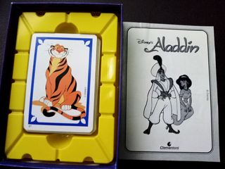 Gioco Carte Aladdin Clementoni 1992