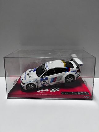 Scalextric Morgan Aero + BMW M3 GT2