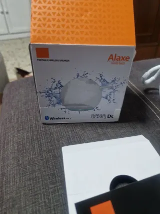 Altavoz Portátil Alaxe Echo DC Naranja