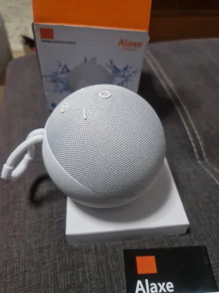 Altavoz Portátil Alaxe Echo DC Naranja