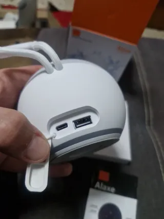 Altavoz Portátil Alaxe Echo DC Naranja