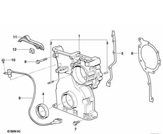 TAPA DISTRIBUCIÓN BMW MOTOR M50 M52