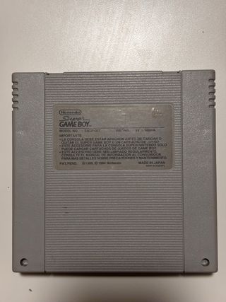 Super Game Boy Nintendo Gris