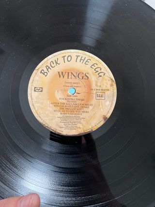 Vinilo Wings Back to the Egg