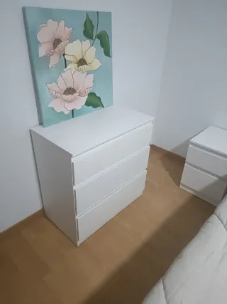 Set de mesillas/cabecero/ cómoda