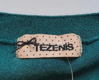 Cardigan Tezenis verde taglia S