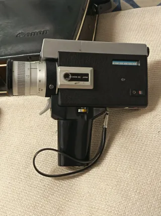 Cámara de película ,canon ,auto zoom, super 8, 518