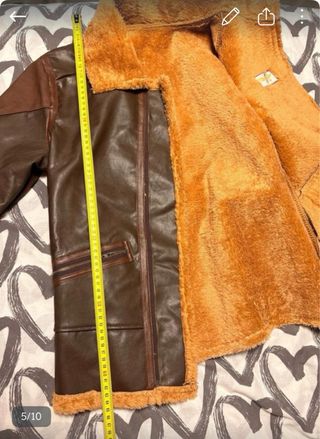 Cazadora aviador marrón sin estrenar