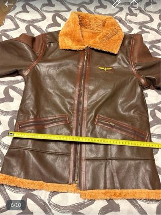 Cazadora aviador marrón sin estrenar