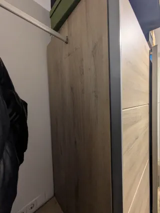 Armario grande con espejo – 155x203x65 cm