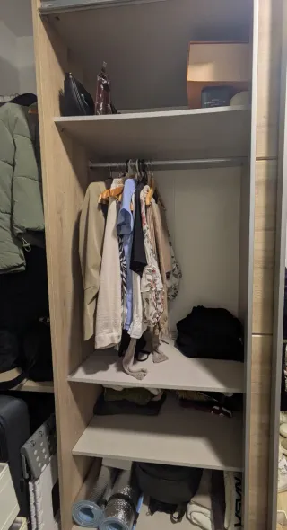 Armario grande con espejo – 155x203x65 cm