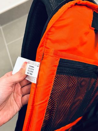 Mochila de trail Adidas Terrex color negro